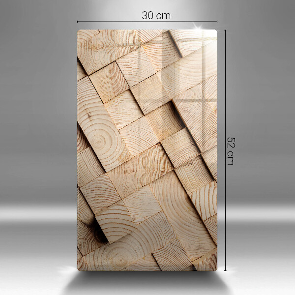 Worktop heat protector Wooden squares