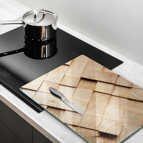 Worktop heat protector Wooden squares
