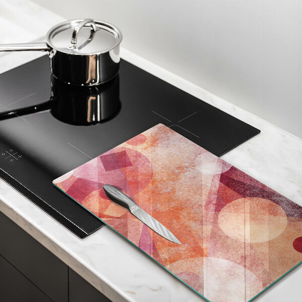 Glass worktop saver Abstract art