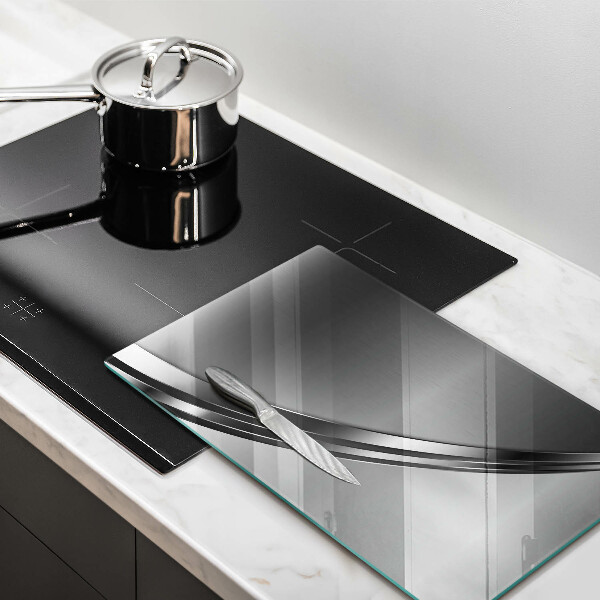 Glass worktop saver Metal abstraction