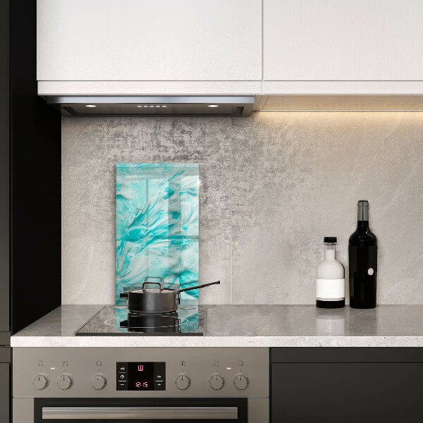 Glass worktop saver Paints abstraction