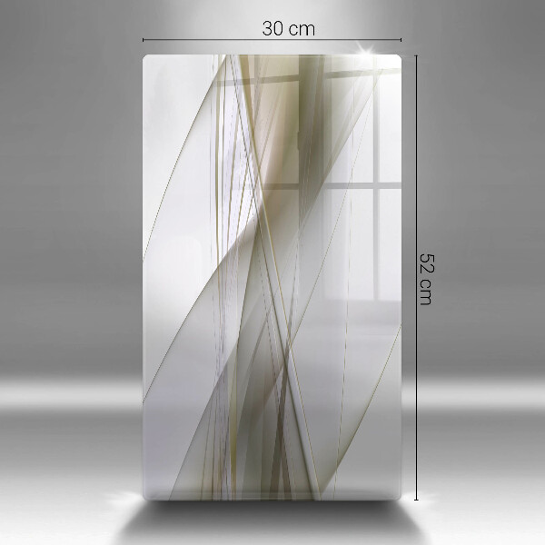 Glass worktop saver Abstraction Design lines