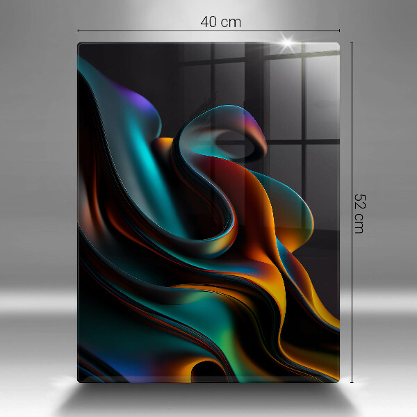 Kitchen countertop cover Colorful abstraction