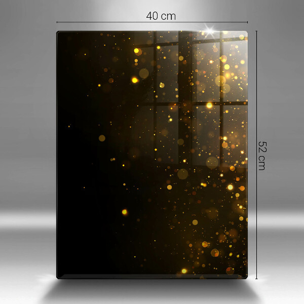 Kitchen countertop cover Golden glitter