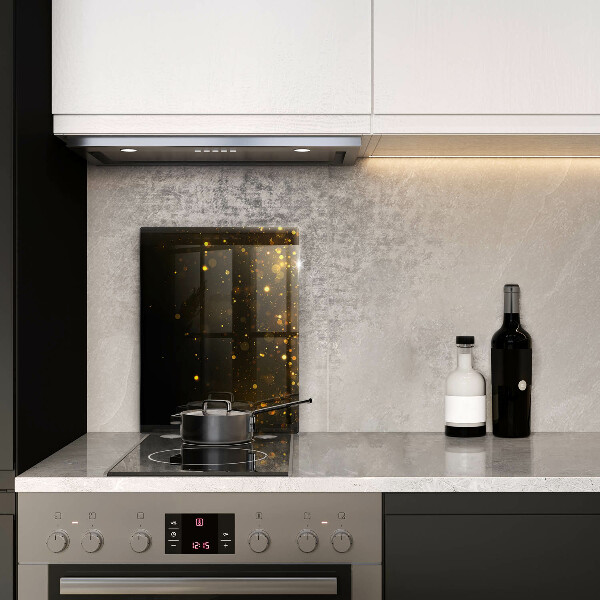 Kitchen countertop cover Golden glitter