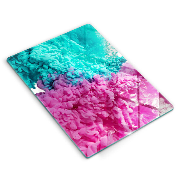 Kitchen countertop cover Turkos-pink smoke
