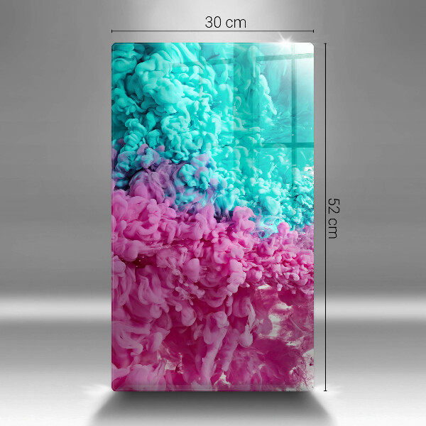 Kitchen countertop cover Turkos-pink smoke