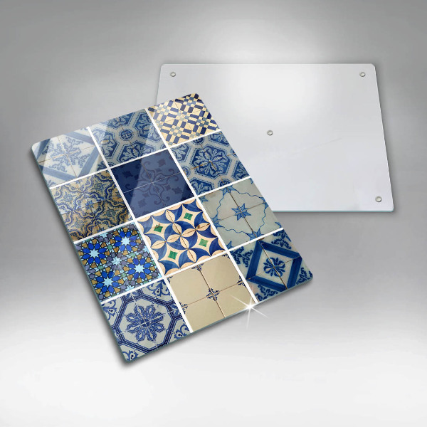 Glass worktop saver Decorative tiles