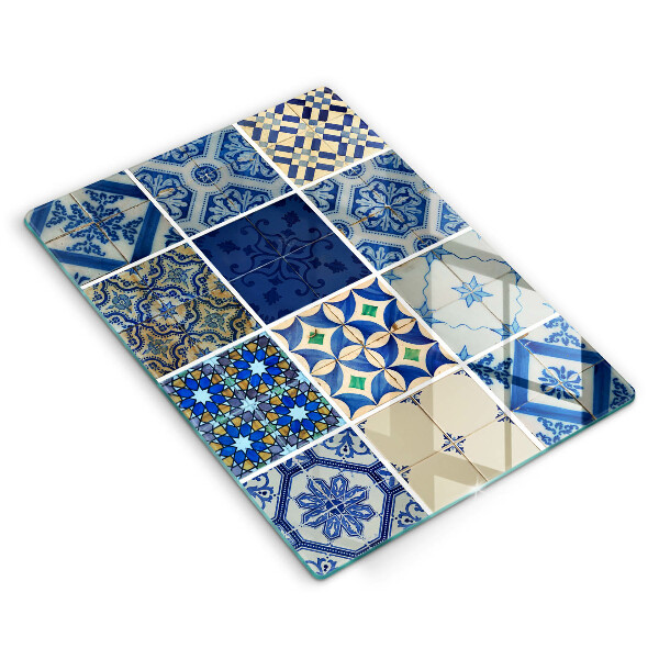 Glass worktop saver Decorative tiles