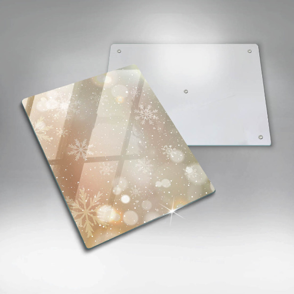 Kitchen countertop cover Snowflakes