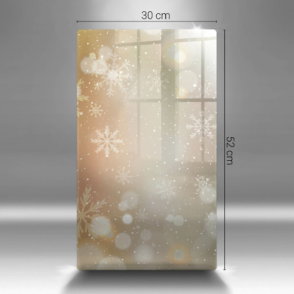 Kitchen countertop cover Snowflakes