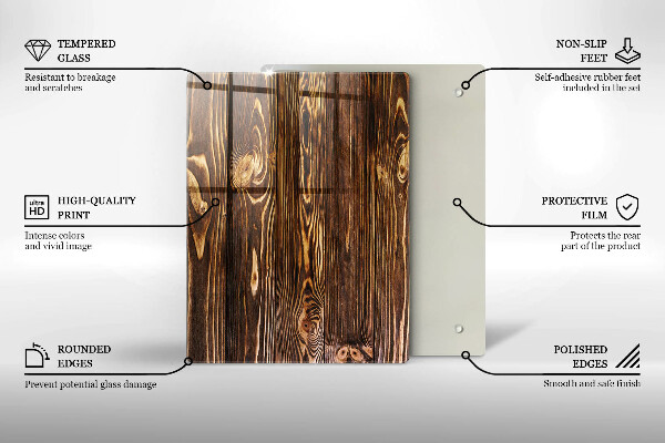 Kitchen countertop cover Wood texture