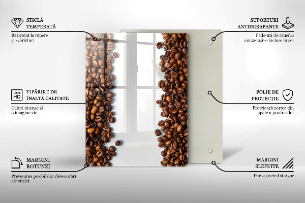 Glass worktop saver Grain coffee