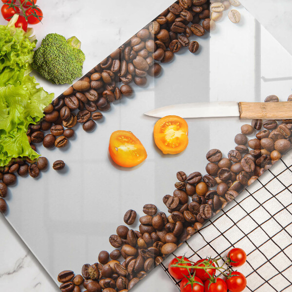 Glass worktop saver Grain coffee