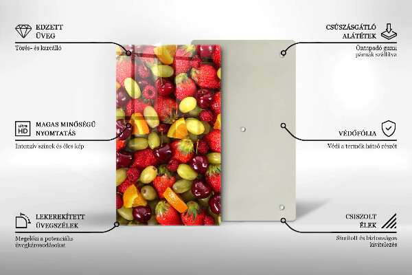 Work surface savers Summer fruits