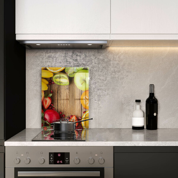 Glass worktop saver Fresh fruit