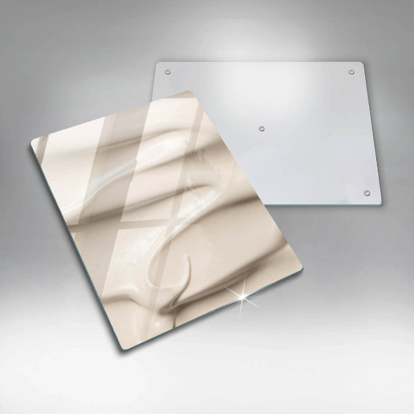 Glass worktop saver Ice cream