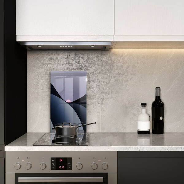 Glass worktop saver Abstraction shapes