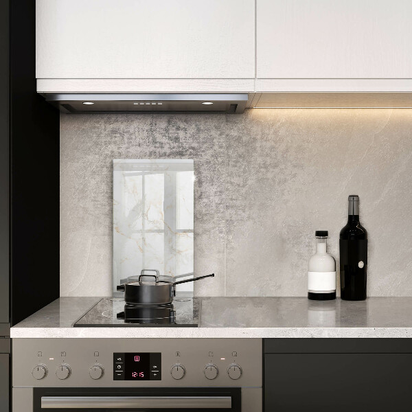 Glass worktop saver Elegant stone marble