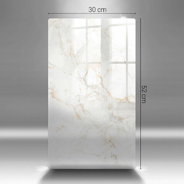 Glass worktop saver Elegant stone marble