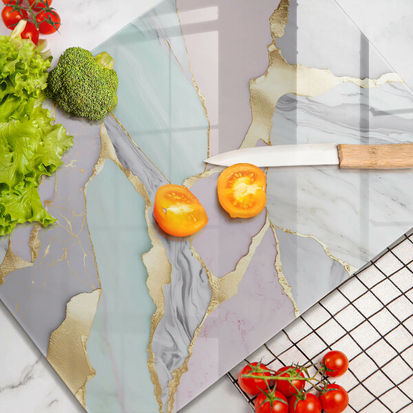 Kitchen countertop cover Pastel marble