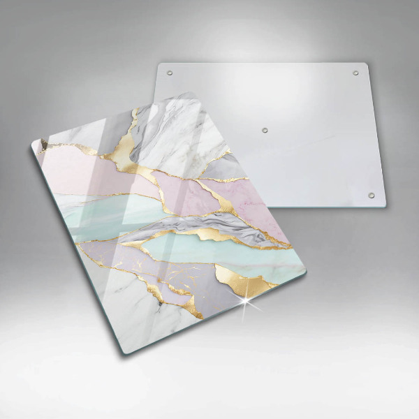 Kitchen countertop cover Pastel marble