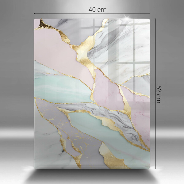 Kitchen countertop cover Pastel marble