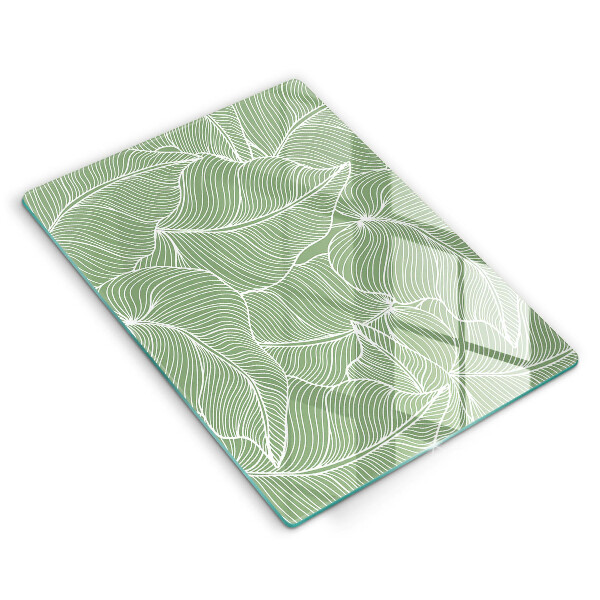 Kitchen countertop cover Linear leaves