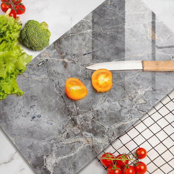 Glass worktop saver Stone texture