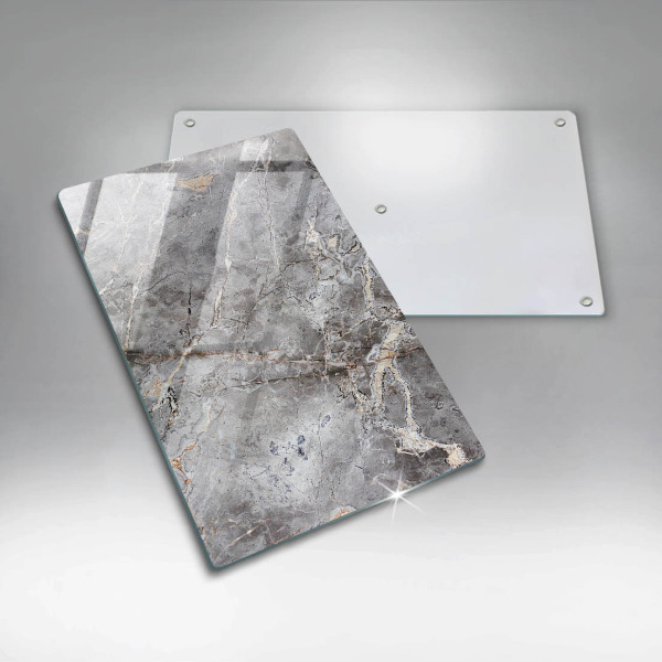 Glass worktop saver Stone texture