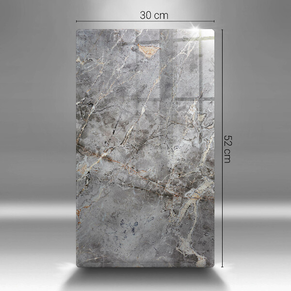 Glass worktop saver Stone texture