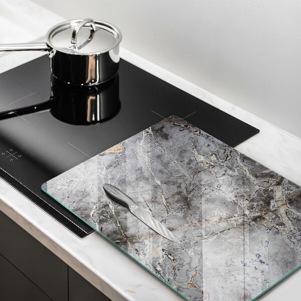 Glass worktop saver Stone texture