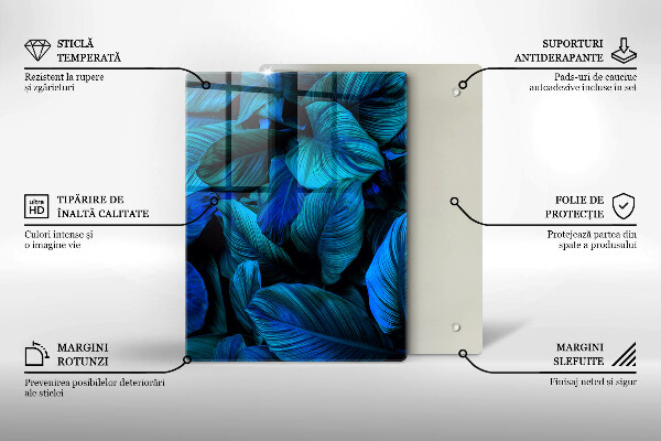 Worktop heat protector Jungle vegetation leaves