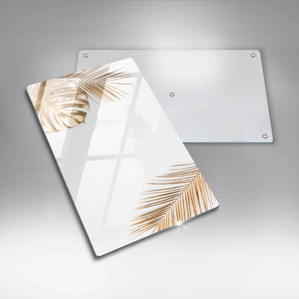 Worktop heat protector Golden leaves