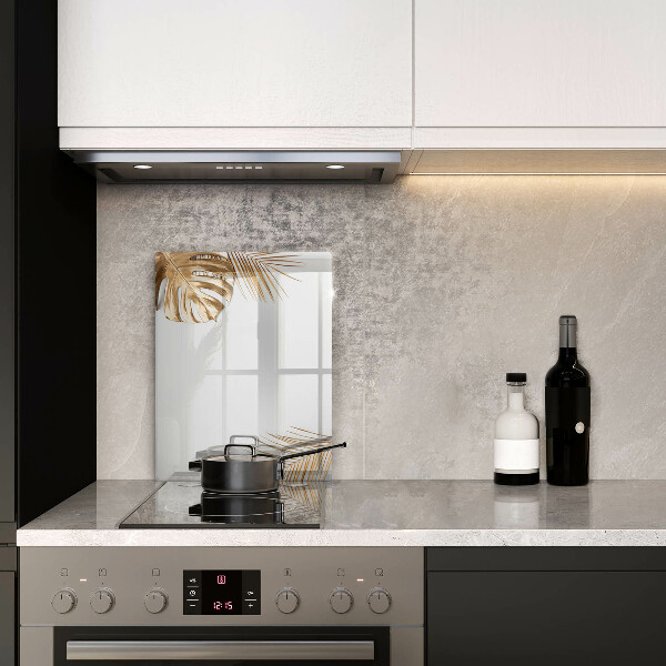 Worktop heat protector Golden leaves