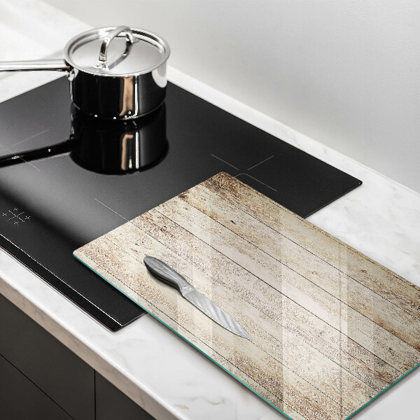 Worktop heat protector Wooden planks