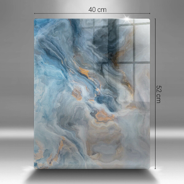 Worktop heat protector Marble texture