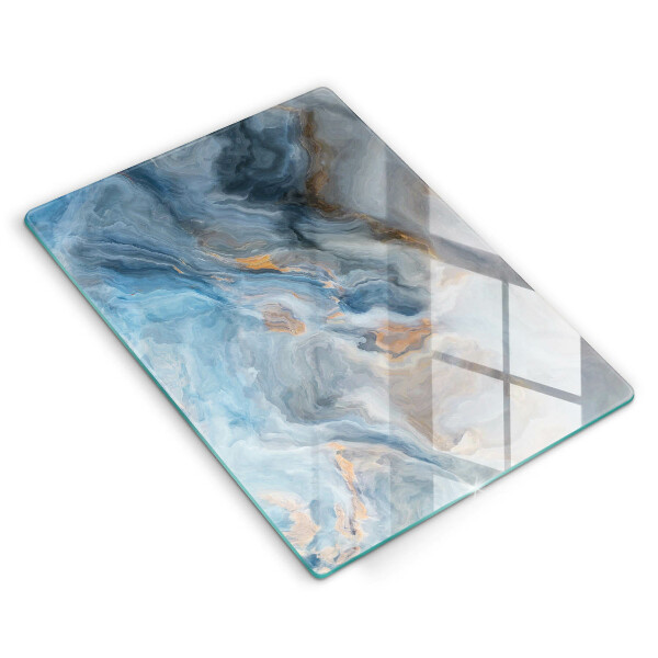 Worktop heat protector Marble texture