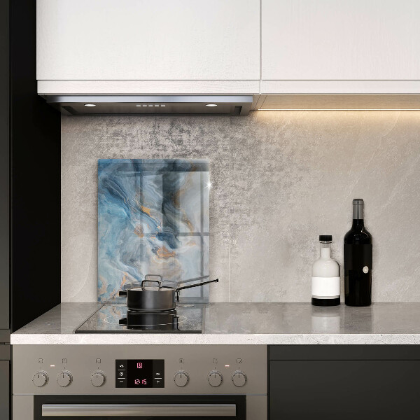 Worktop heat protector Marble texture