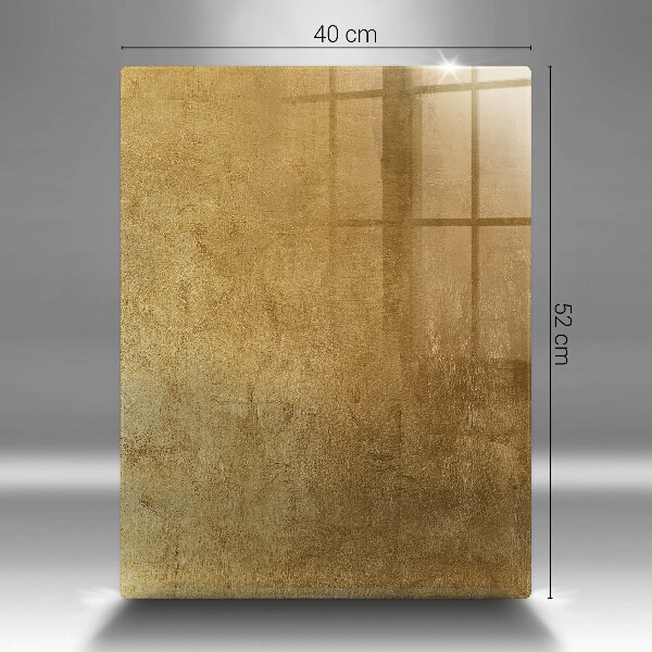 Glass worktop saver Gold texture background