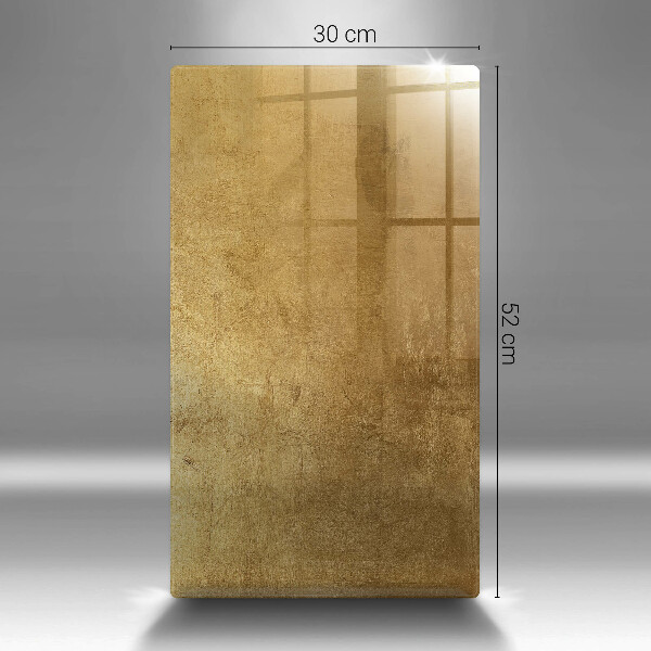Glass worktop saver Gold texture background