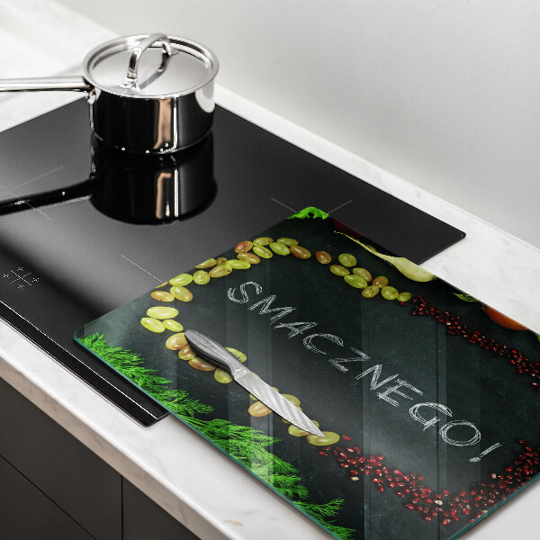 Kitchen worktop saver The inscription Tasty!