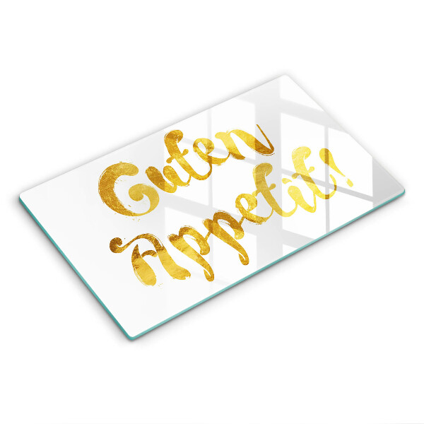 Kitchen worktop saver The inscription GUTEN APPETIT!