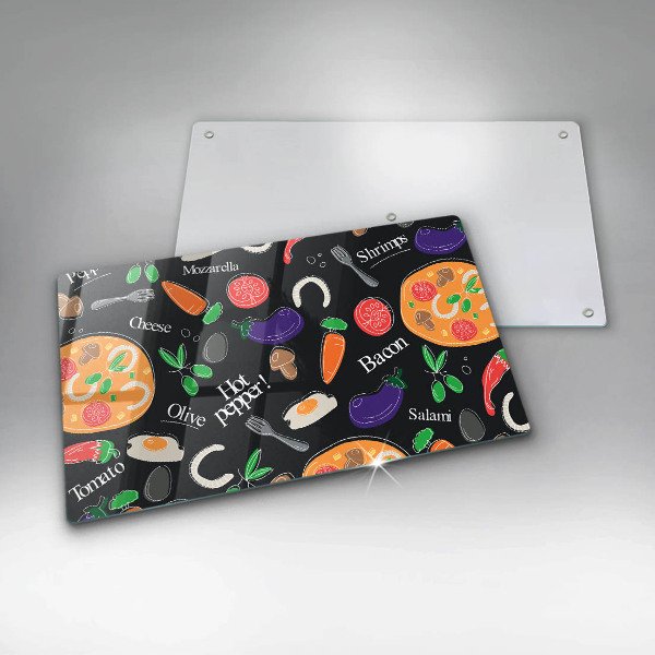 Induction hob protector Food illustration
