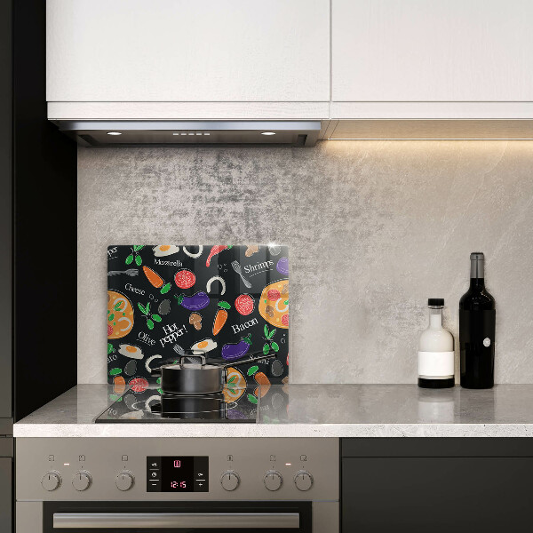 Induction hob protector Food illustration