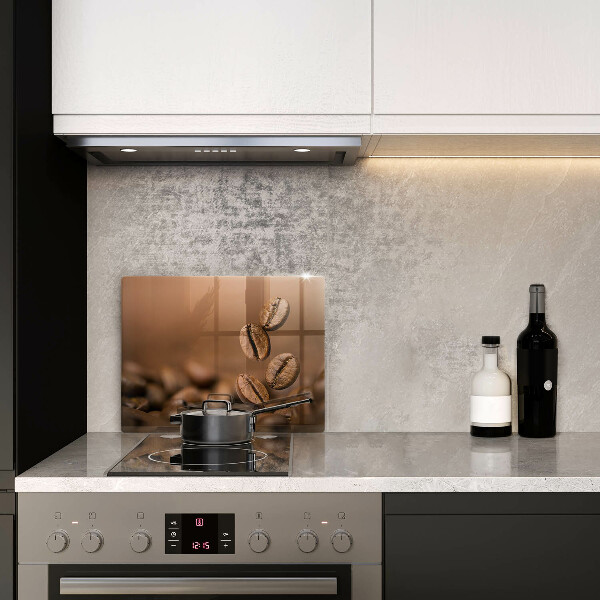Glass worktop saver Coffee beans
