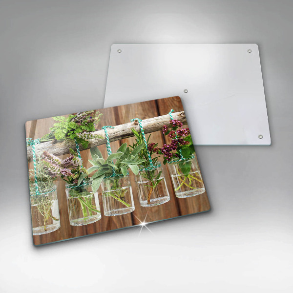 Kitchen worktop saver Herbs vintage plants