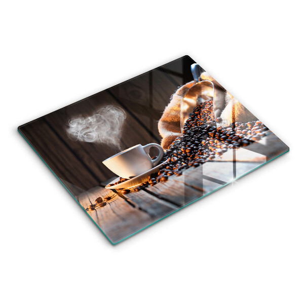 Kitchen worktop saver Coffee cup and heart