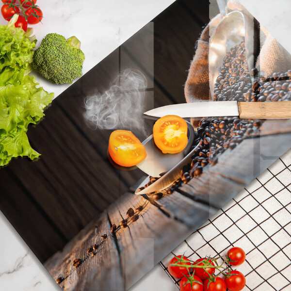 Kitchen worktop saver Coffee cup and heart