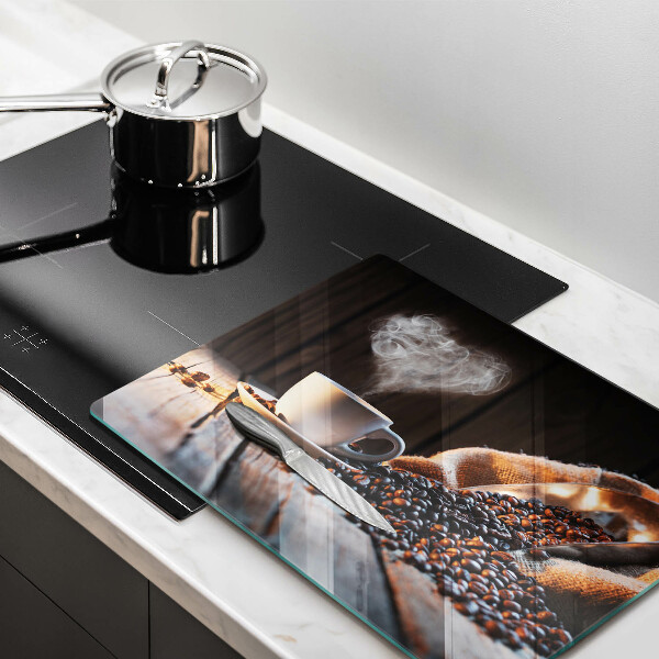 Kitchen worktop saver Coffee cup and heart